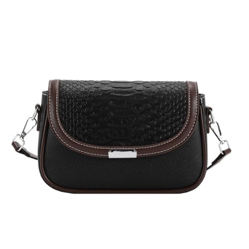 2023 Damentasche Flip Chain Bag Factory Praktische Kontrastfarbe Single Shoulder Umhängetasche Damentasche (Color : C1, Size : 21 * 6 * 14cm) von THEPOS