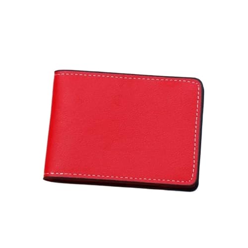 THEPOS Auto-Führerschein-Tasche auf Hülle for Auto-Fahrdokumente, Ausweishalter, Geldbörse, Kartenhalter mit Reisepass-Tasche(Color:Red) von THEPOS