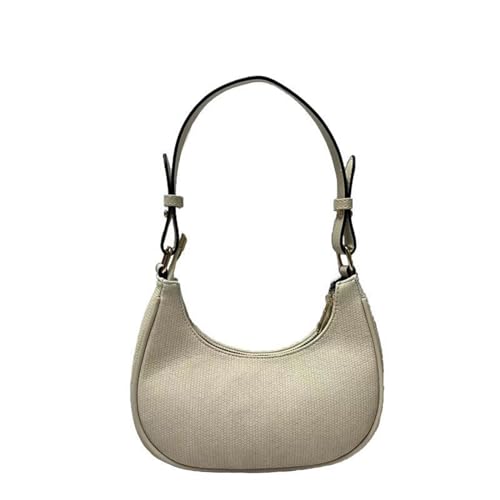 THEPOS Halbmondförmige, minimalistische Denim-Unterarmtasche, Handtasche, 2024, modische Umhängetasche (Color : C4, Size : 23 * 7 * 17.5cm) von THEPOS