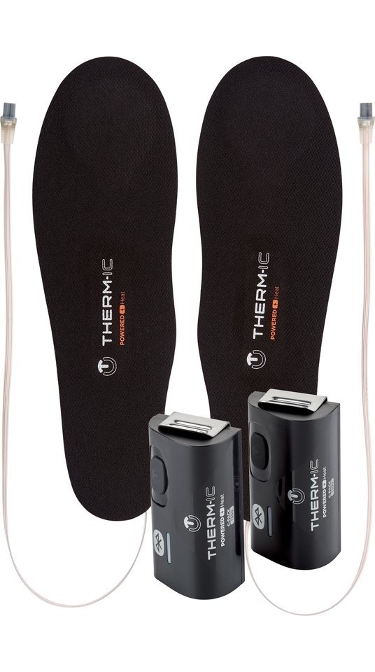 THERM-IC SET HEAT FLAT + C-PACK 1300 B SCHWARZ Outdoorschuh von THERM-IC