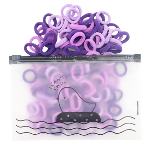 100pcs Niedliche Haare Bobbles Für Frauen Mädchen Verschiedene Farben Elastizitätsrunchies Pferdeschwanzhalter Perfekt Für Jede Frisur von THINCAN