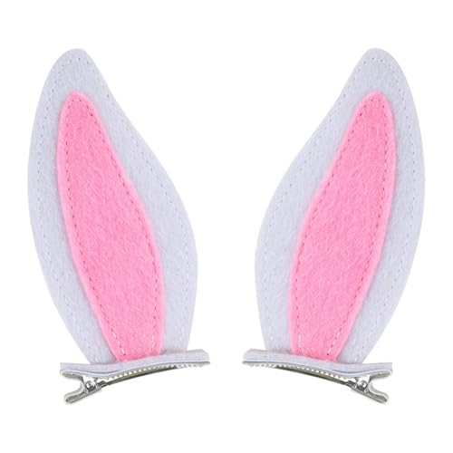 2 Stücke Kaninchen Haarclip Für Mädchen Frauen Haarnadel Bequeme Trage Mutter Tochter Passende Haarzubehör Nonslip Clip Für Kinder von THINCAN