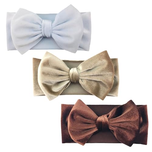 3pcs Dekorativen Bogenknoten Haarband Baby Stirnband Baby Haar Turban Weitkante Kopfbedeckung Elastizität Headwraße Kinder Accessoire 3pcs Dekorativen Bogenknoten Haarband Baby Stirnband Baby Haar Turban Weitkante Kopfbedeckung Elastizität Headwraße Kinder Accessoire von THINCAN