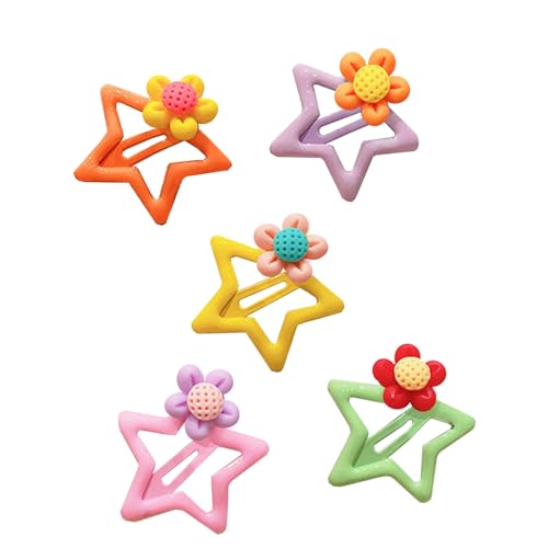 5 PCs Süße Mädchen Haarnadelhaarklammern Accessoires Für Kinderbühne Auftrieb Farbenfrohe Kopfbedeckungen Girls Kopfschmuck von THINCAN