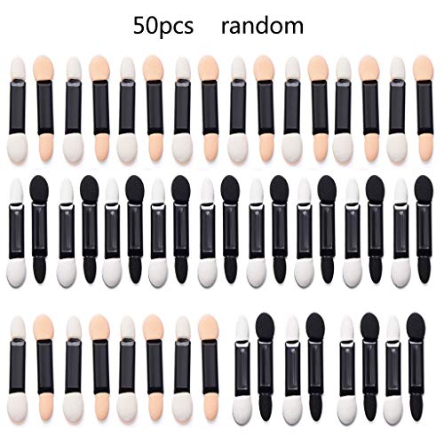 50pcs Seiten Lidschatten Schwammpinsel Make Up Applikator Harzharz Sticks Multifunktionaler Schwammstock 50pcs Seiten Lidschatten Schwammpinsel Make Up Applikator Harzharz Sticks Multifunktionaler Schwammstock von THINCAN