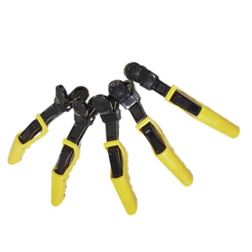 5pieces Professionelle Haarclip Für Frauen Helles Doppelscharnierdesign Für Salonstyling Helle Farbe 5pieces Professionelle Haarclip Für Frauen Helles Doppelscharnierdesign Für Salonstyling Helle Farbe von THINCAN