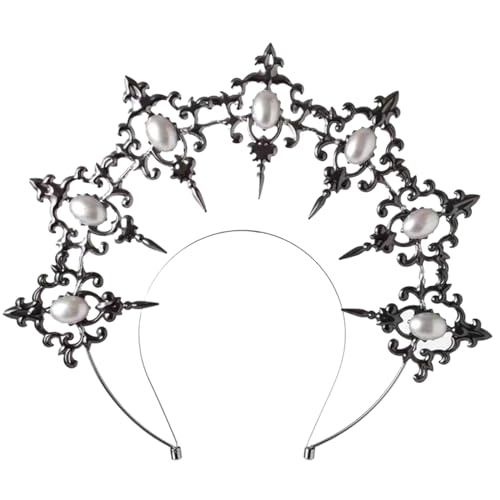 Alloy Halos Kronstirnband Haarzubehör Hair Hoop Damen Girls Für Cosplay Hochzeitsfeier Alloy Halos Kronstirnband Haarzubehör Hair Hoop Damen Girls Für Cosplay Hochzeitsfeier von THINCAN