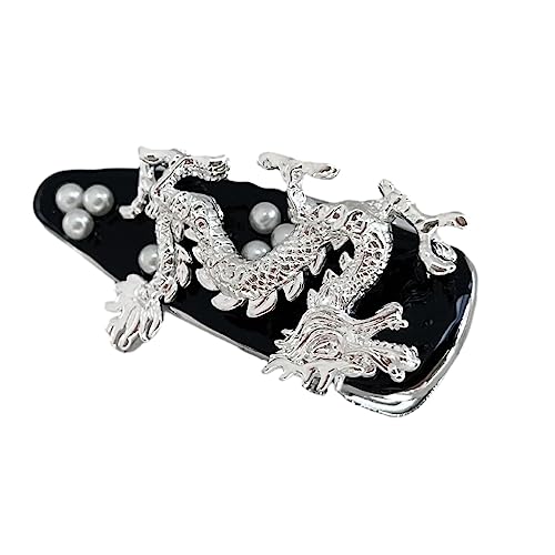 Barrettes Clip Chinese Seraphim Dame Haarnadel Süße Barrettes Clip Girl Haarnadel Süße Handgefertigte Haarnadeln von THINCAN