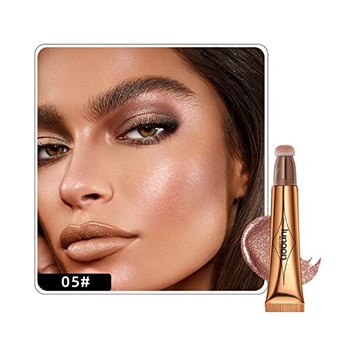 Beauty Zauberstab && Highlighter Stick Mit Kissen Applikator Leicht Zu Mischen Langlebiges Schimmer Face Rouge Mit Kissen Applikator Zu Mischen von THINCAN