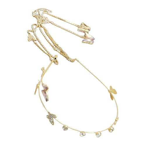 Brautkristallstirnbänder Für Mädchen Königin Kopfstück Haarband Elegante Geburtstagsfeier Hair Hoop Hochzeit Mädchen Verstellbares Frauen Haarklemme von THINCAN