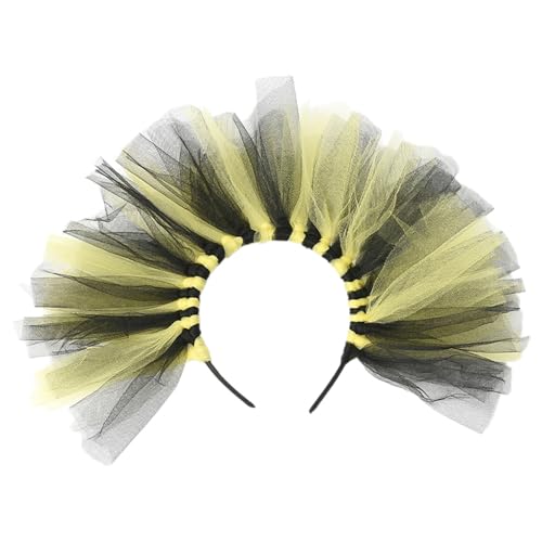 Buntes Tulle Stirnband Kostüm Haare Erklärungen Mode Haarstücke Für Themen Party Kostüm Und Festivalfeiern von THINCAN