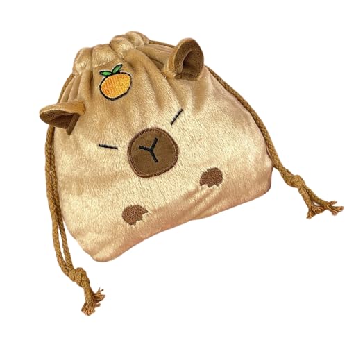 Cartoon Plüsch Capybaras Reisen Toilettenbeutel Mode Make Up Beutel Kosmetikbeutel Make Up Beutel Für Frauen Mädchen von THINCAN