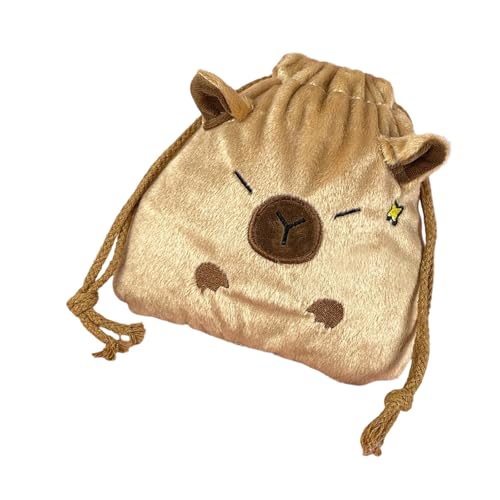 Cartoon Plüsch Capybaras Reisen Toilettenbeutel Mode Make Up Beutel Kosmetikbeutel Make Up Beutel Für Frauen Mädchen von THINCAN