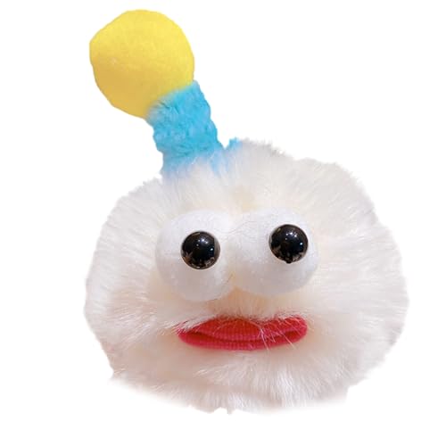 Cartoon Plüsch Haarclip Für Teenager Mädchen Süße Haarnadel Seitenclip Haar Barrettes Für Frauen Sidebangs Kinder Pelzige Haarnadel von THINCAN