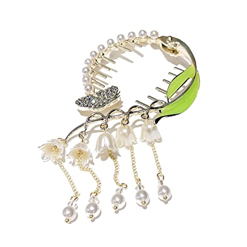 Chinesische Stil Form Haarclip Ponytail Frau Kopfbedeckung Frauen Haarzubehör Elegante Hochzeitsfeier Haarklaue von THINCAN