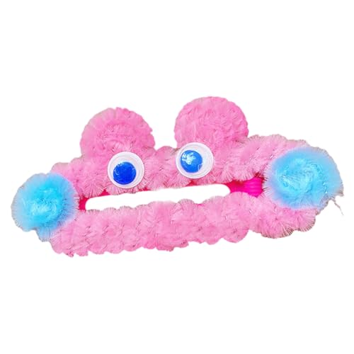 Dopamin Look Haarclip Für Heiße Mädchen Süße Twist Frosch Form Haare Barrettes Plüsch Pferdeschwanz Haarclip Für Teenager Mädchen von THINCAN