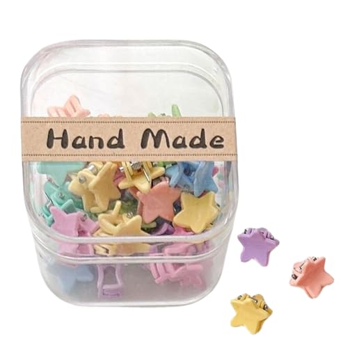 Einzigartige Schmetterling Sternförmige Kleine Haarkrallen Clip Ponytail Klauen Schmetterling Haarklaue Barrettes Haar Ornamente von THINCAN