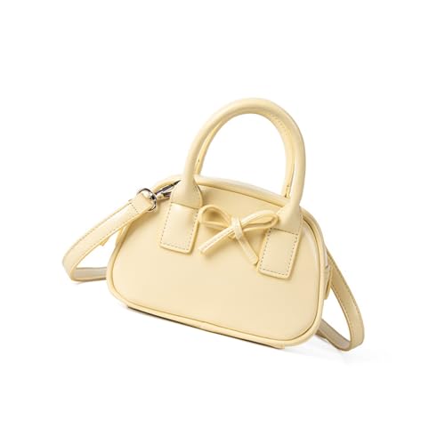 Elegante Umhängetasche Mit Bögen Dekoration PU Leder Crossbody Geldbörse Casual Satchel Geeignet Für Verschiedene Anlässe Japanische Crossbody Tasche von THINCAN