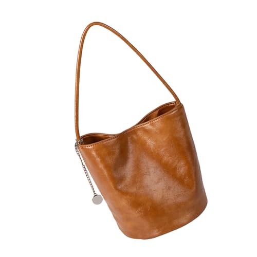Elegante Umhängetasche Mit Retro Design PU Leder Eimer Taschen Arbeit Handtasche Die Sowohl Funktionalität Als Auch Modependlerbeutel Anbieten von THINCAN