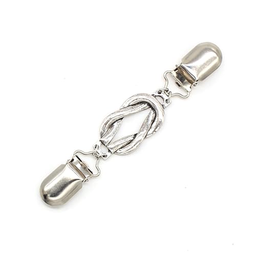 Eleganter Pullover Clip Cardigan Ausschnitt Accessoire In Robustem Legierungsschalel Für Frauen Die Retro Styles Strickjacken Schal Clasp Lieben von THINCAN
