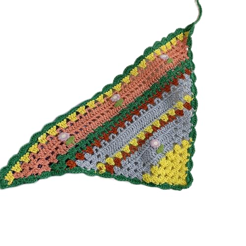 Französischer Stil Häkeln Kopftuch Haarband Für Frauen Haare Bandannas Dekorative Ethnische Stirnbänder Blumenhaarschal Französischer Stil Häkeln Kopftuch Haarband Für Frauen Haare Bandannas Dekorative Ethnische Stirnbänder Blumenhaarschal von THINCAN