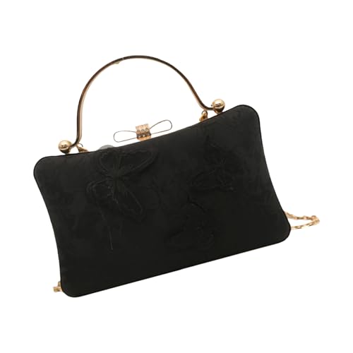 Frauen Chinesische Stile Crossbody Bag Women Mode Handtasche Geldbörsen Süße Stickereien Umhängetasche Abend Clutches Geldbörsen Abendmaulkolben Geldbörse von THINCAN