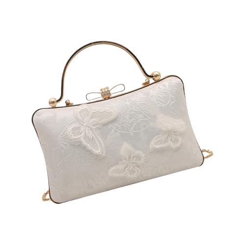 Frauen Chinesische Stile Crossbody Bag Women Mode Handtasche Geldbörsen Süße Stickereien Umhängetasche Abend Clutches Geldbörsen Abendmaulkolben Geldbörse von THINCAN