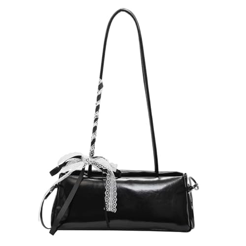 Frauen Handtasche Stilvolle Achselhöhlen Tasche Mit Anhänger Korean Styles Umhängetasche Frauen Pendeln Unterarm Shopping Koreanische Stile Achselhöhle Für Top Handtasche PU Leder von THINCAN