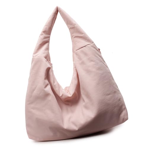 Frauen Nylon Umhängetasche Mit Geräumigen Innenräumen Slouchy Taschen Freizeit Reise Handtasche Elegante Unterarmtasche Für Studenten Nylon Handtasche von THINCAN
