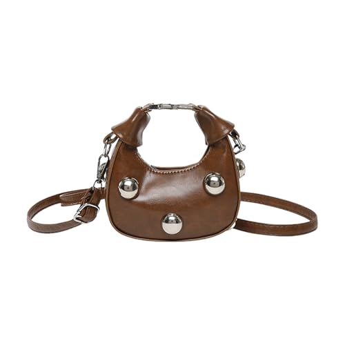 Frauen Tasche Retro Umhängetasche PU Leder Crossbody Kleine Handtasche Modemessen Messenger Einkaufen Für Tägliche Frauen Schulter Einfacher Crossbody PU Leder Messenger Kleine Handtasche von THINCAN