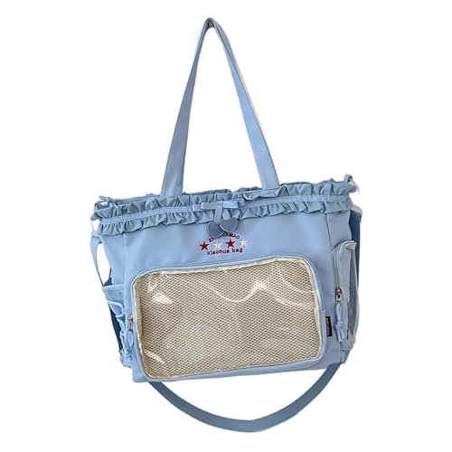Frauen Tasche Schöne Itabag Große Kapazität Crossbody Body Schüler Schule Riched Spitzenbögen Schulter Für Stecknadel Display Schöne Ita Große Kapazität Schultergerannte Spitzenbögen Crossbody von THINCAN