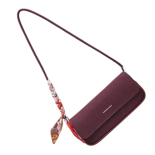 Frauen Umhängetasche Einfache Buchstabe Achsel Achsel Retro Handtasche All Matching Achselmut Zum Alltäglichen Einfachen Buchstaben Schulter Für Frauen Retro Achselhöhle Trendige Handtasche Und von THINCAN