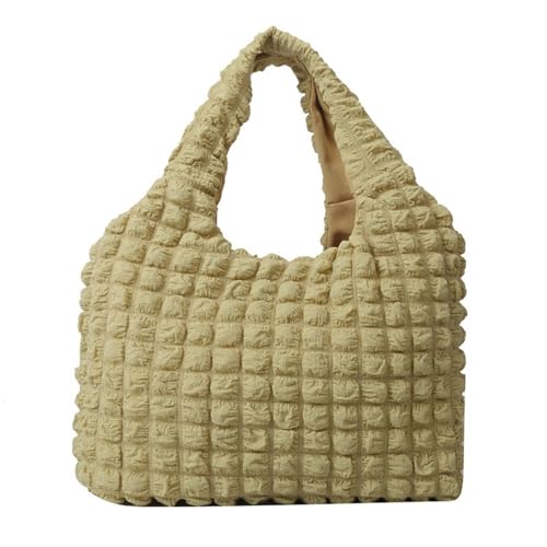 Frauen Umhängetasche Große Kapazität Achsel Achsel Mode Ästhetische Handtasche All Matching Achseleinkaufsdating Frauen Mode Achselflecken Plissierte Achselhilfe Großer Kapazität Schulter von THINCAN