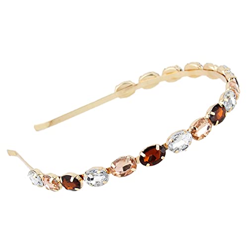 Für Strasshaarreihe Für Stirnband Luxus Kopfbedecke Hochzeit Kinder Rechteck Square Teardrop Luxus Kopfbedeckung von THINCAN