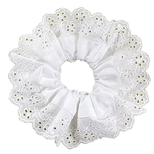 Gemischte Farben Lace Ladies Girls Scrunchies Elastics Haarbindungen Haarbänder Handgelenk Band Accessoires Für Freundin Spitzen Scunchies Für Frauen von THINCAN