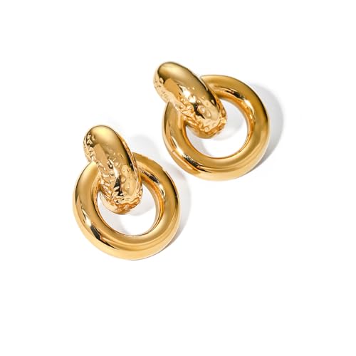 Geometrische Dangle Ohrringe Trendige Mehrschichtige Ohrringe In Gold Und Silber Drop Ohrringen Für Mode Enthusiasten Geometrisch Geometrische Dangle Ohrringe Trendige Mehrschichtige Ohrringe In Gold Und Silber Drop Ohrringen Für Mode Enthusiasten Geometrisch von THINCAN