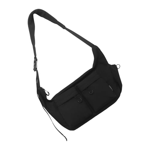Große Nylonbeutel Für Frauen Mit Mehreren Taschen Und Verstellbarer Gurt Fashion Schulterbodus Crossbody Taschen Stilvolle Reise Umhängetasche von THINCAN