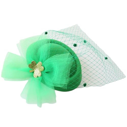 Grüner Mesh Haare Barrettes Faszinator Für Stpatricks Und Themenpartys Die Gesichtsmaske Kopfbedeckung Sammeln Grüner Mesh Haare Barrettes Faszinator Für Stpatricks Und Themenpartys Die Gesichtsmaske Kopfbedeckung Sammeln von THINCAN