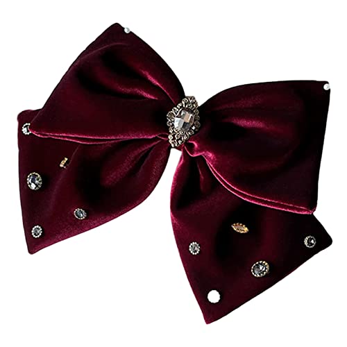 Haarclip Für Mädchen Friseur Festival Bowknot Form Barrettes Großes Design Metall Haare Barrettes Für Braut von THINCAN