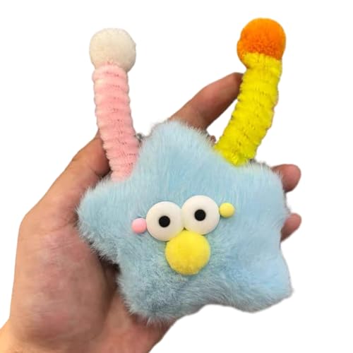 Haarclipstern Cartoon Bangs Clip Süße Mädchen Süße Haare Clip Kopfschmuck Haarzubehör Adorkable Haarnadel von THINCAN