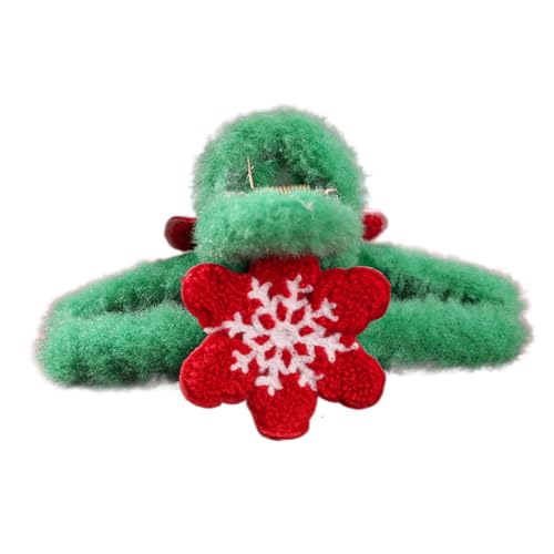 Haarklauenclip Für Frauen Mädchen Weihnachtshaar Barrettes Schöne Starke Halte Haarnadel Schneeflocke Haarzubehör Haarklauenclip Für Frauen Mädchen Weihnachtshaar Barrettes Schöne Starke Halte Haarnadel Schneeflocke Haarzubehör von THINCAN