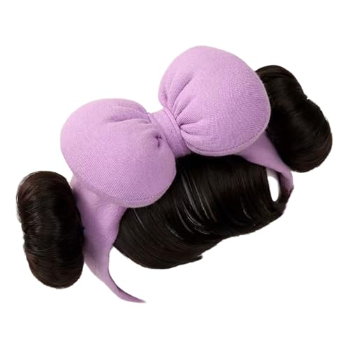 Haarverlängerung Kopfschmuck Kopfschmuck Baby Perücken Haarband Kopfbedeckung Für Kinder Kind Kleinkind Kinder Bowknot Stirnband von THINCAN