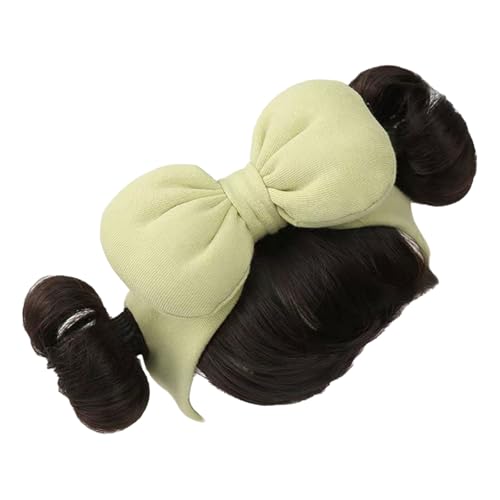 Haarverlängerung Kopfschmuck Kopfschmuck Baby Perücken Haarband Kopfbedeckung Für Kinder Kind Kleinkind Kinder Bowknot Stirnband von THINCAN