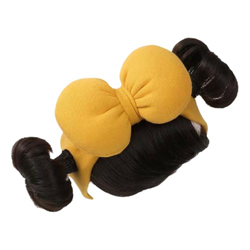 Haarverlängerung Kopfschmuck Kopfschmuck Baby Perücken Haarband Kopfbedeckung Für Kinder Kind Kleinkind Kinder Bowknot Stirnband von THINCAN