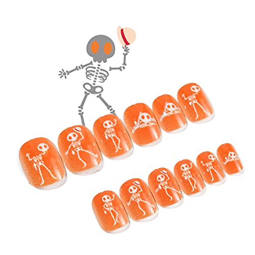 Halloween Für Katze Witch Broom Press Auf Nägeln Kinder Erwachsener Tragbar von THINCAN