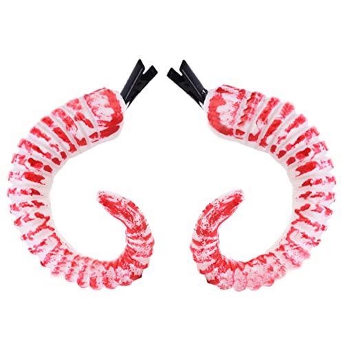Halloween Hair Clips Teufel Horn Barrette Cosplay Party Requisiten Neujahr Kostüm Haarnadel Erwachsene Weibliche Haarzubehör Accessoires Halloween Hair Clips Teufel Horn Barrette Cosplay Party Requisiten Neujahr Kostüm Haarnadel Erwachsene Weibliche Haarzubehör Accessoires von THINCAN