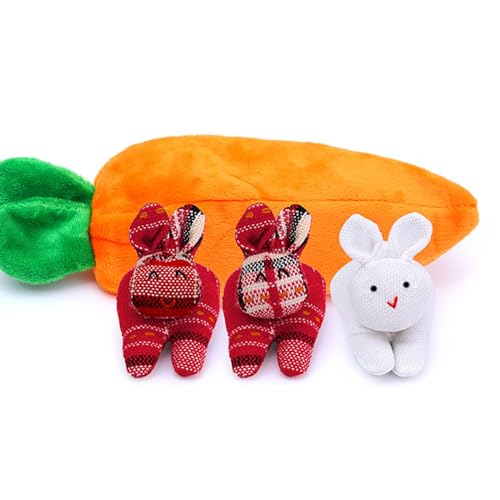 Hasen In Karottenbalken Aus Versteck Und Suchende Bunnies In Karottenbeutel Reißverschluss Geldbeutel Wallet Osterhasen Geldbeutel Osterbeutelbeutel von THINCAN
