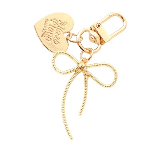Herz Bögen Schlüsselbeutel Charme Geldbeutel Handtasche Accessoires Rucksack Anhänger Charm Car Schlüsselbund Hanging Ornamente Anhänger Herz Bögen Schlüsselbeutel Charme Geldbeutel Handtasche Accessoires Rucksack Anhänger Charm Car Schlüsselbund Hanging Ornamente Anhänger von THINCAN