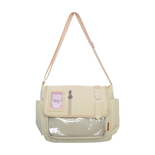 Japanische Stile Itabag Schöne Umhängetasche Clear Crossbody Bag Fashion Dating Casual Messengers Schule Schöne Itabag Mode Schulter Japanische Styles Crossbody Messenger von THINCAN