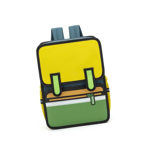 Jungen Und Mädchen Cartoon Rucksack Anime Styles Schultasche Kindergärtner Rucksack Für Schule Und Outdoor Adventures Tasche von THINCAN